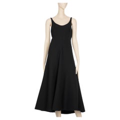 Christian Dior Schwarzes, tailliertes Kleid 40 FR