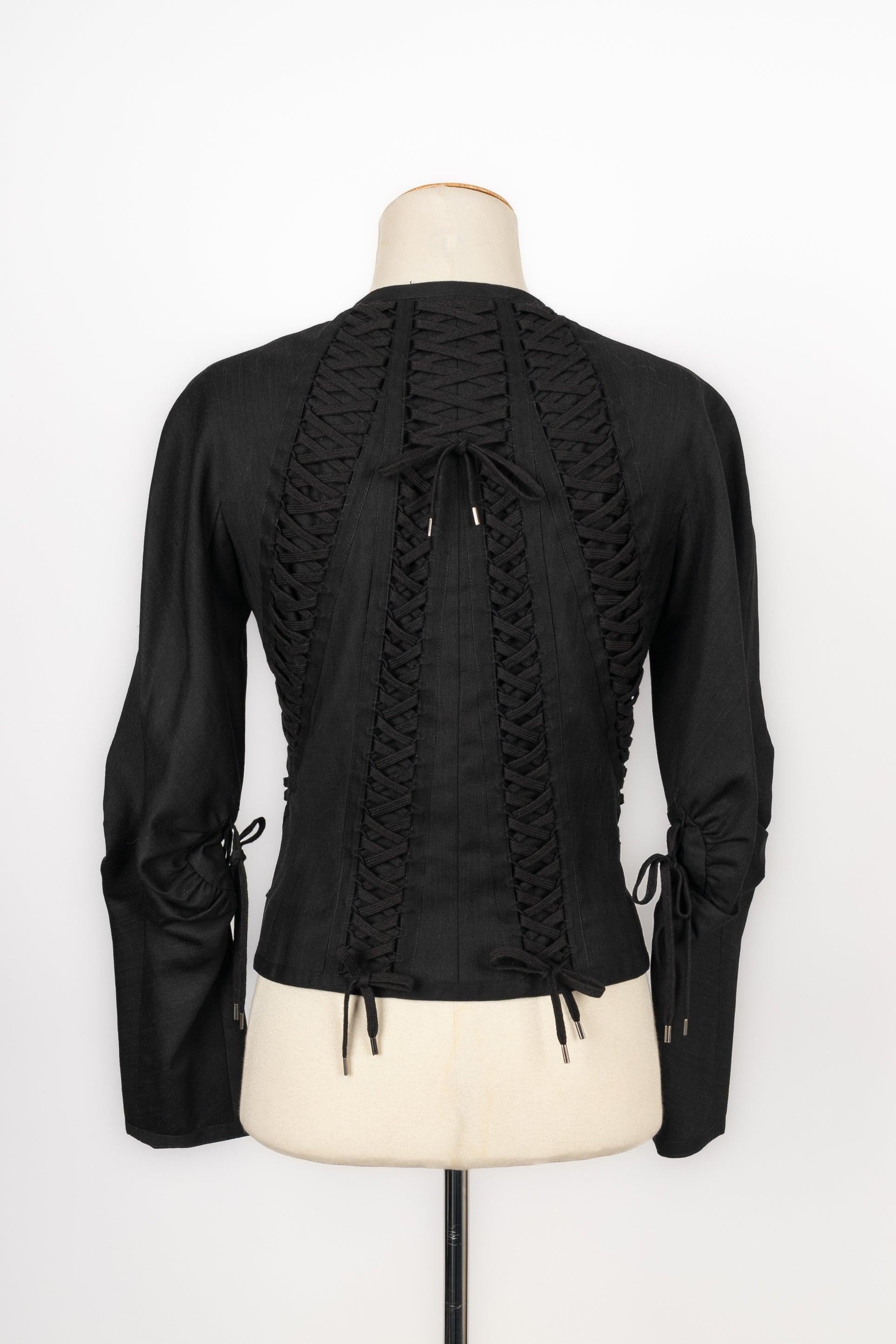 Women's Christian Dior Black Jacket, 2002 For Sale