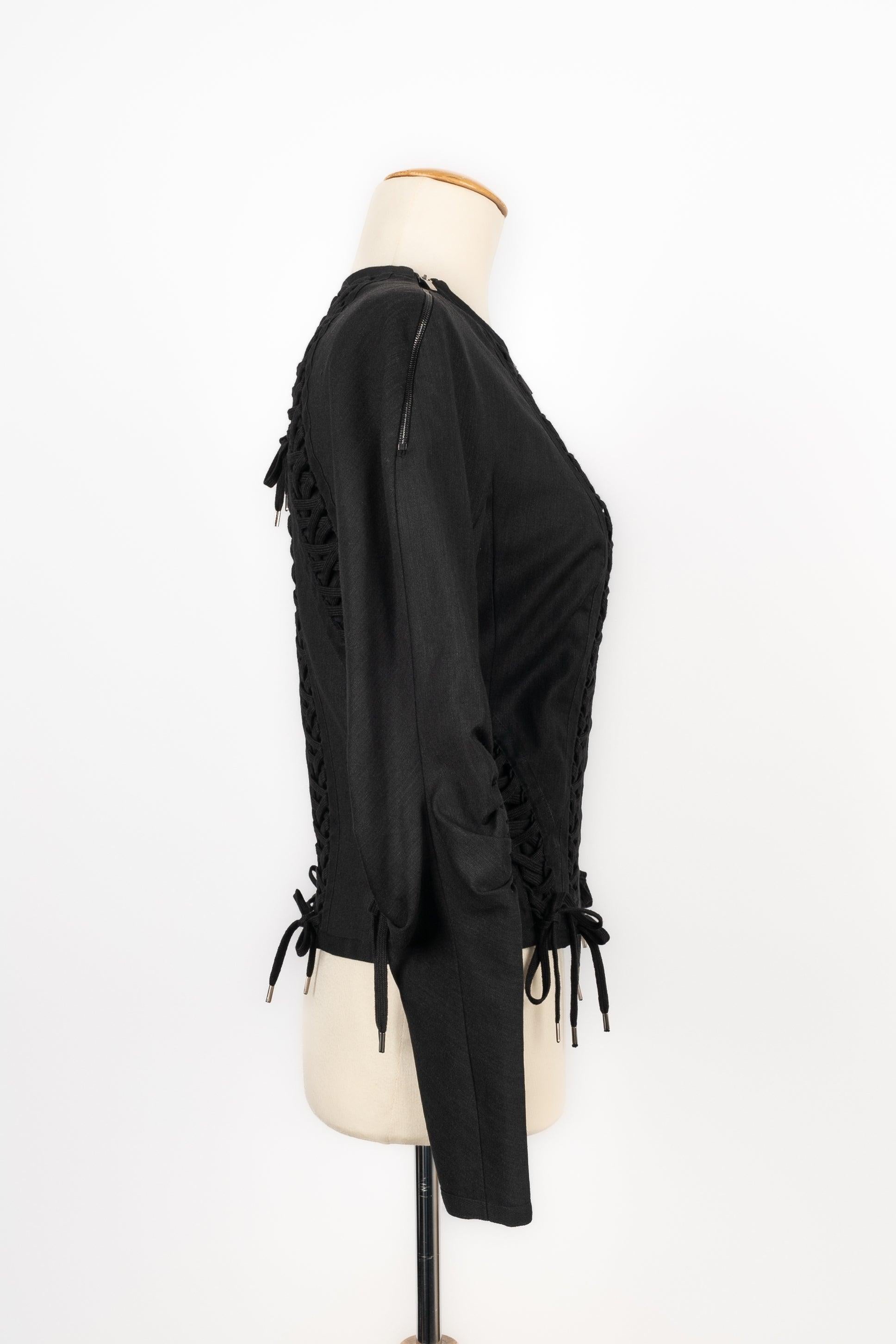 Christian Dior Black Jacket, 2002 For Sale 1