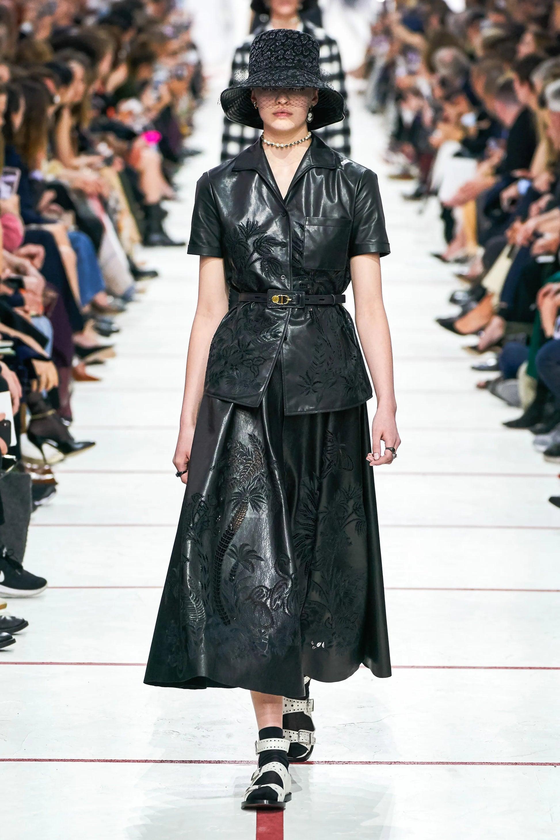 Christian Dior Black Lamb Leather Shirt, 2019 7
