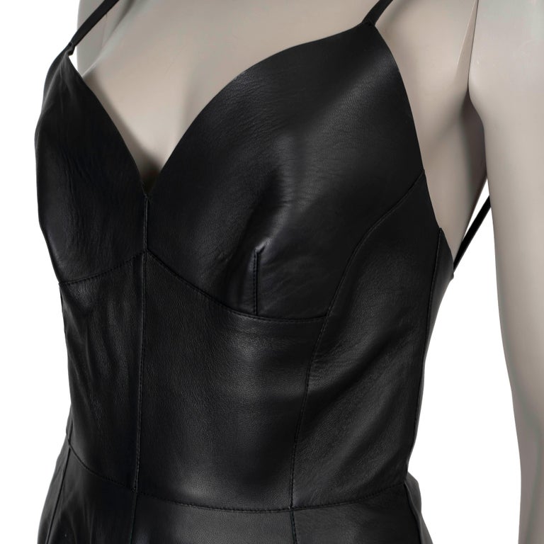 chinese dress ladies Hello Gorgeous Vegan Leather Dress main image 0