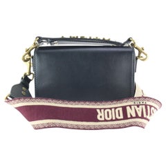 Christian Dior Black Leather J'adior Adjustable Flap Bag 2D0104