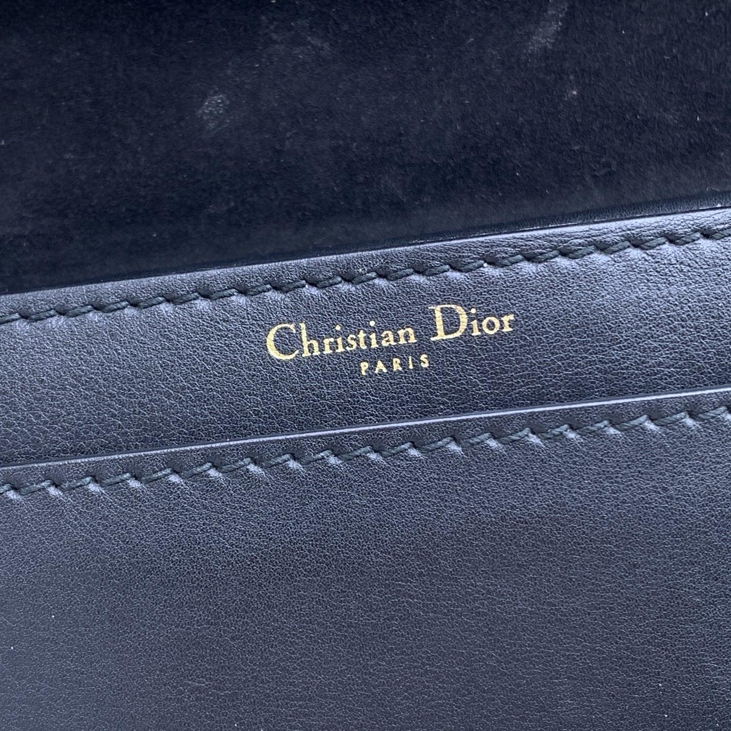 Christian Dior Black Leather J'Adior Shoulder Bag with Chain Strap 2