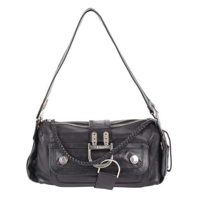 Christian Dior Black Leather Multipocket Small 'Remove Before Flight ...