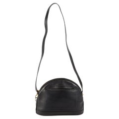 Christian Dior Black Leather Shoulder Bag