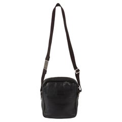 Christian Dior Black Leather Shoulder Bag