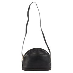 Christian Dior Black Leather Shoulder Bag