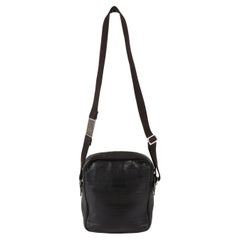 Christian Dior Black Leather Shoulder Bag