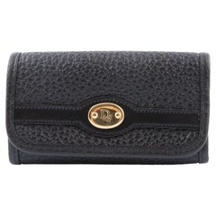 Christian Dior Black Leather Six Hook Key Case