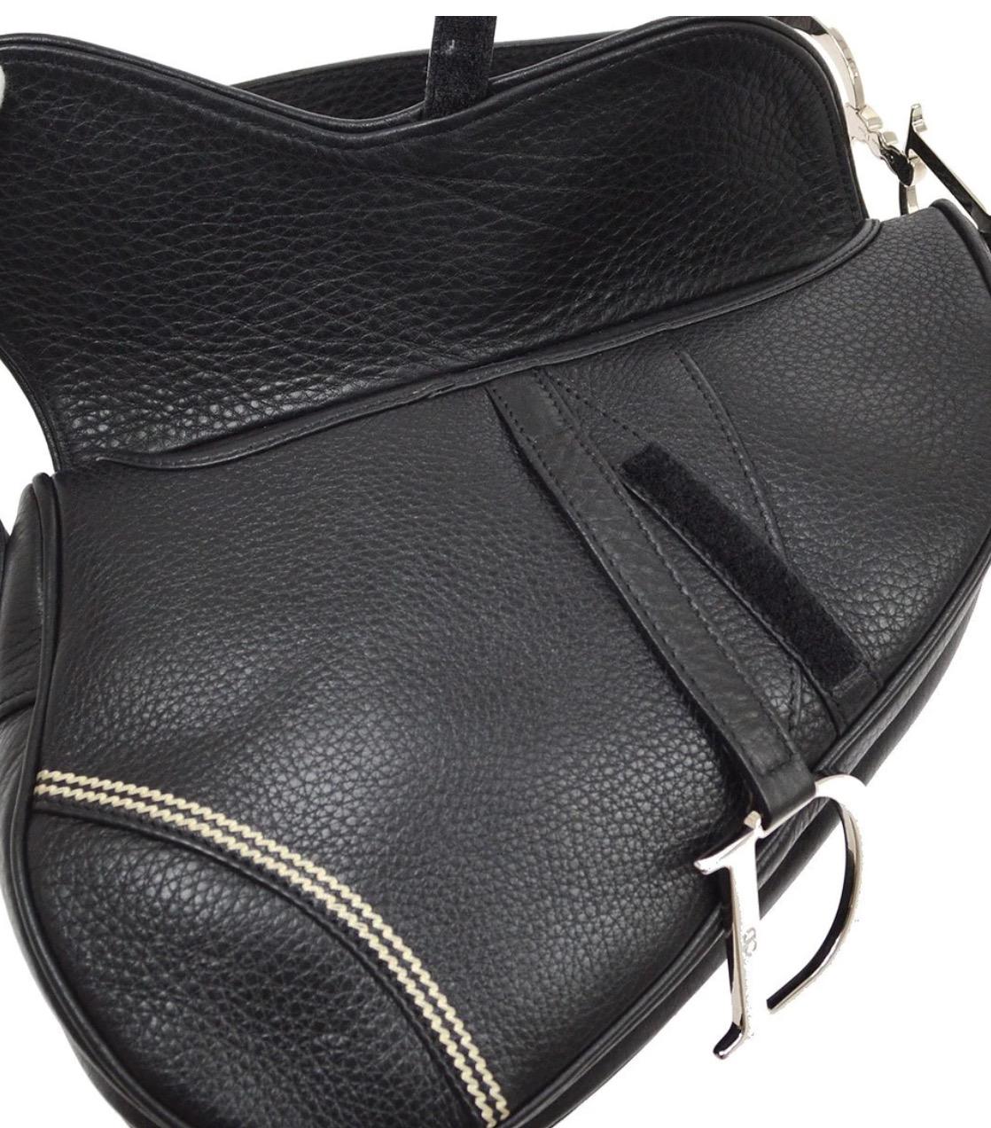 dior saddle bag silver hardware