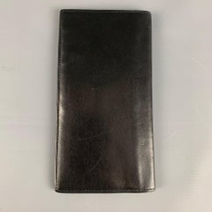 CHRISTIAN DIOR Black Leather Wallet