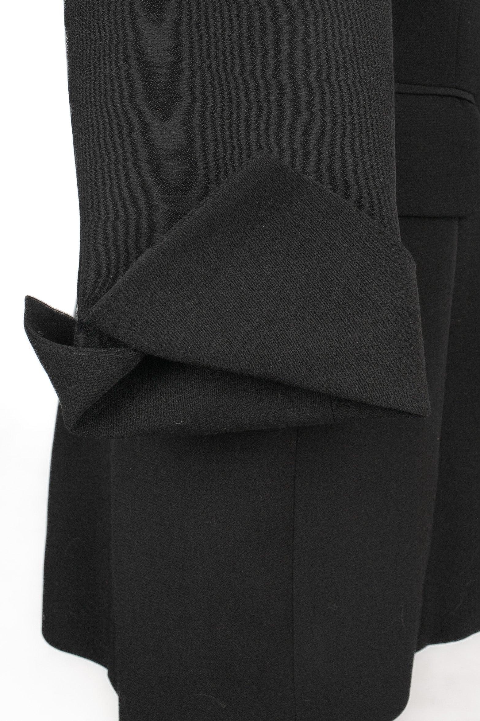 Christian Dior Black Mid-length Jacket For Sale 3