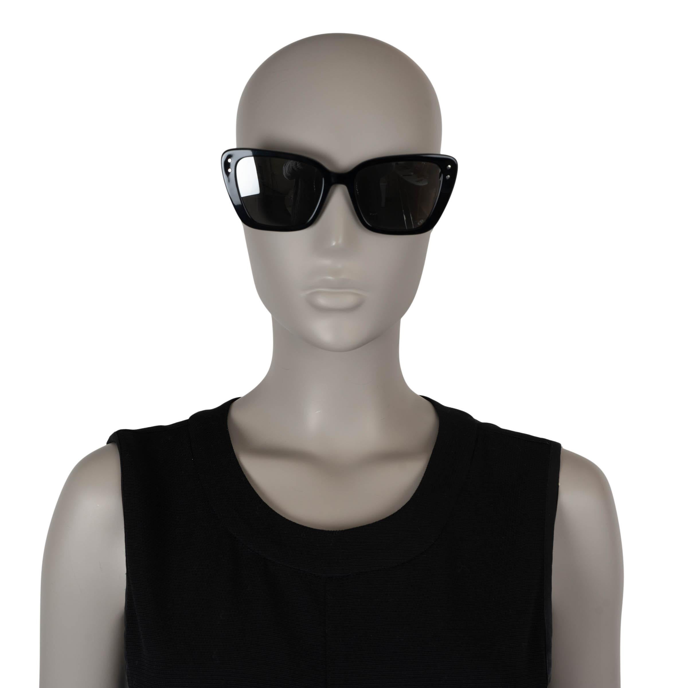 CHRISTIAN DIOR black MISSDIOR Sunglasses B51 14A7 For Sale 1