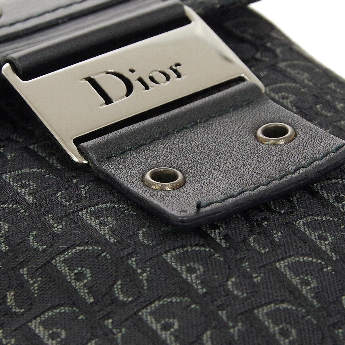 Christian Dior Black Monogram Evening Small Saddle Silver Top Handle Satchel Box Bag

Monogram canvas
Leather
Silver tone hardware
Woven lining
Made in Spain
Handle drop 3.5