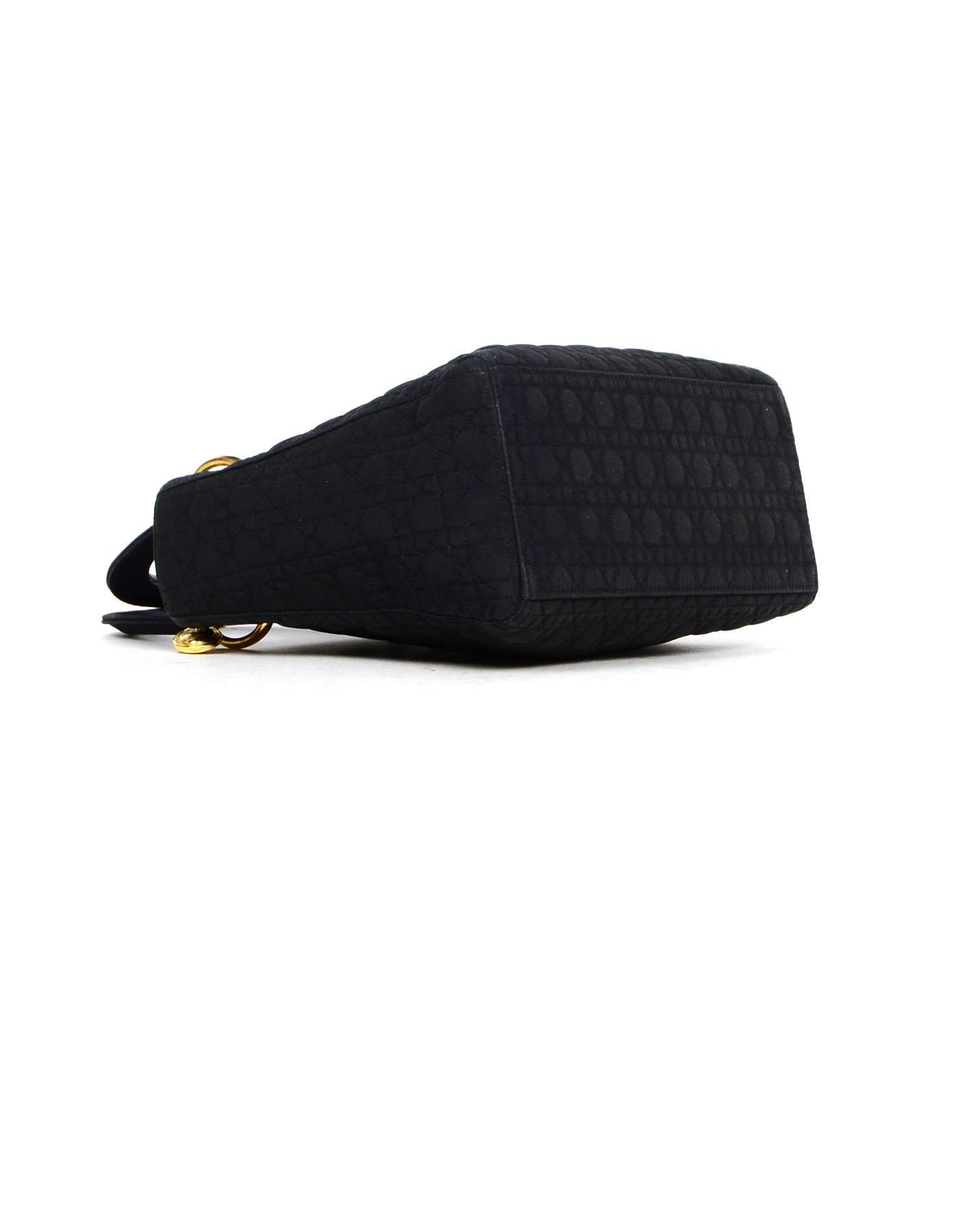 lady dior nylon cannage bag