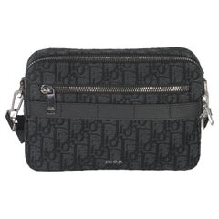 Christian Dior Messaggero Safari Jacquard Obliquo Nero