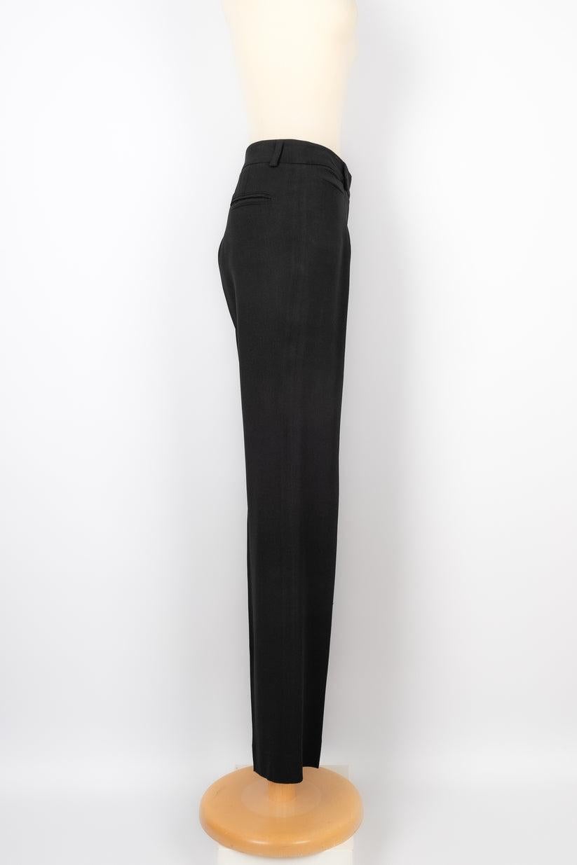 Pantalon noir Christian Dior Pour femmes en vente