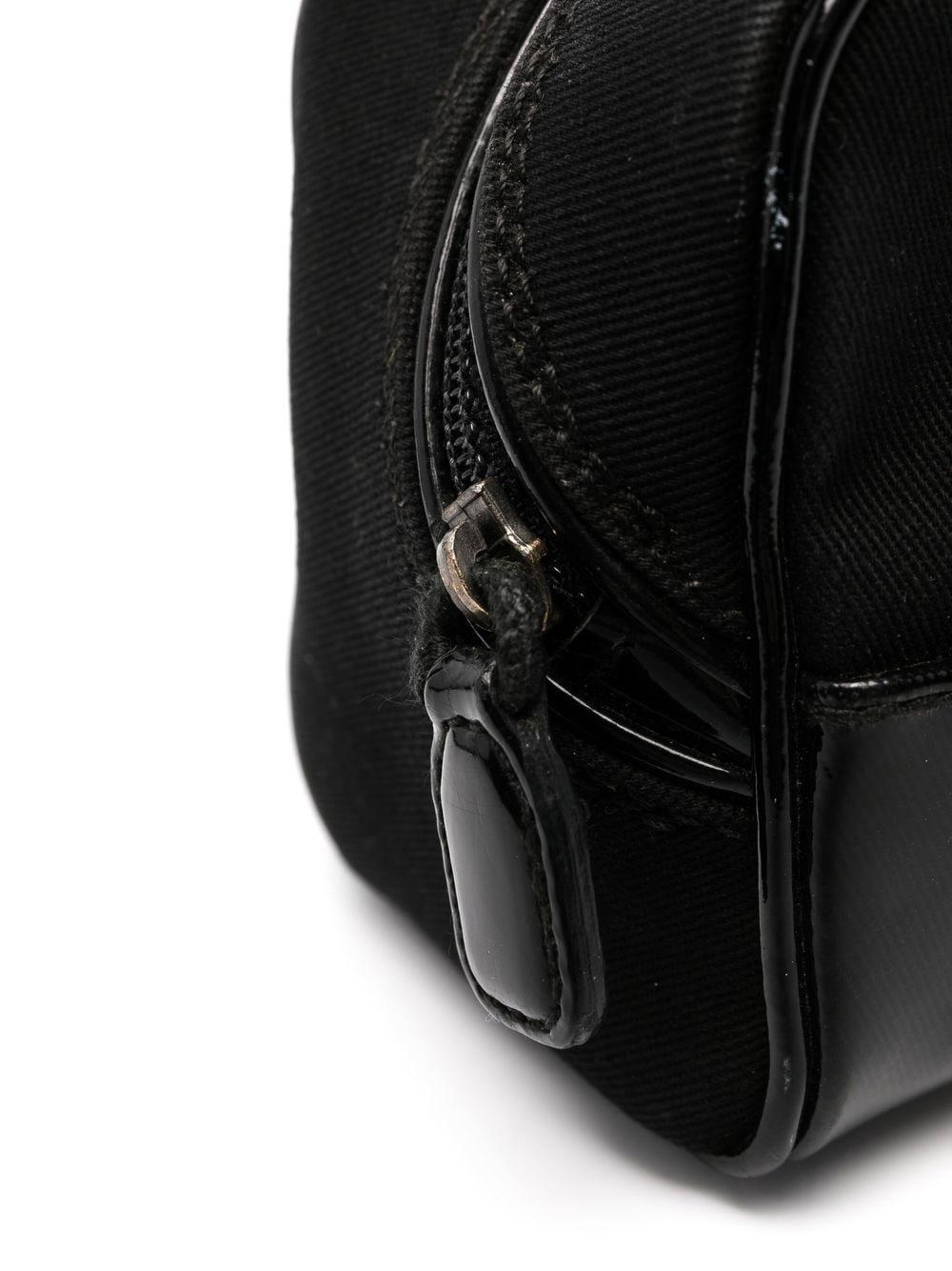 Women's Christian Dior Black Patent Mini Handbag
