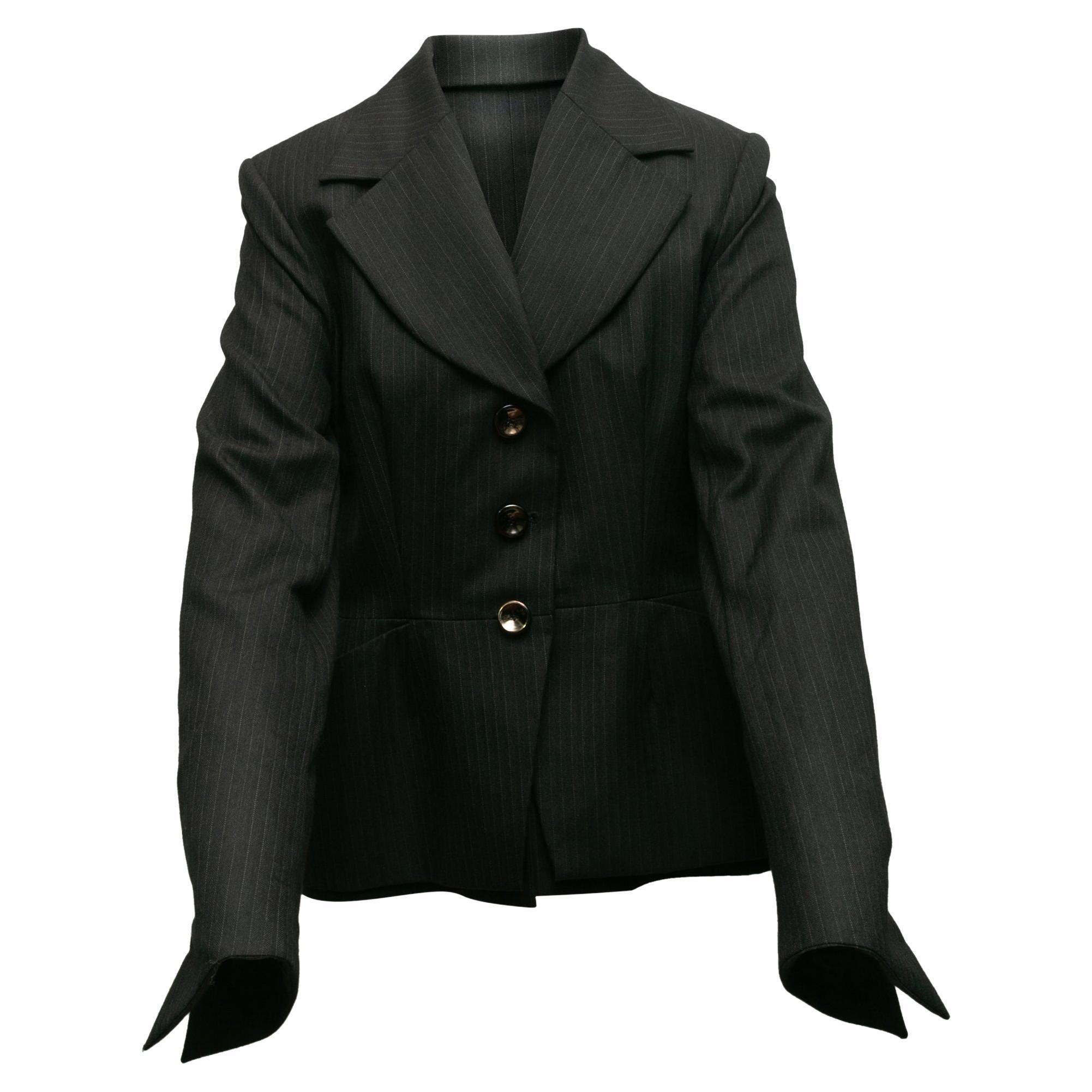DIOR Jacket in Soft Black Lamb Leather Size 46FR at 1stDibs