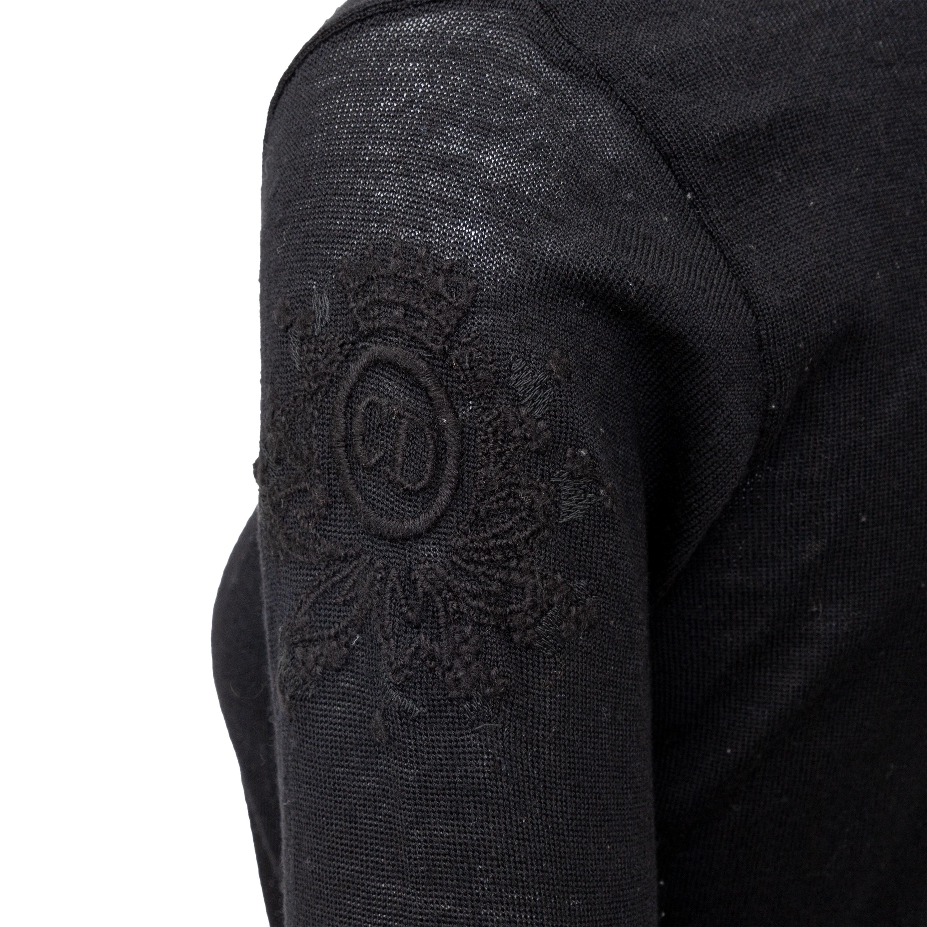 Christian Dior Black Pullover - '00s For Sale 2