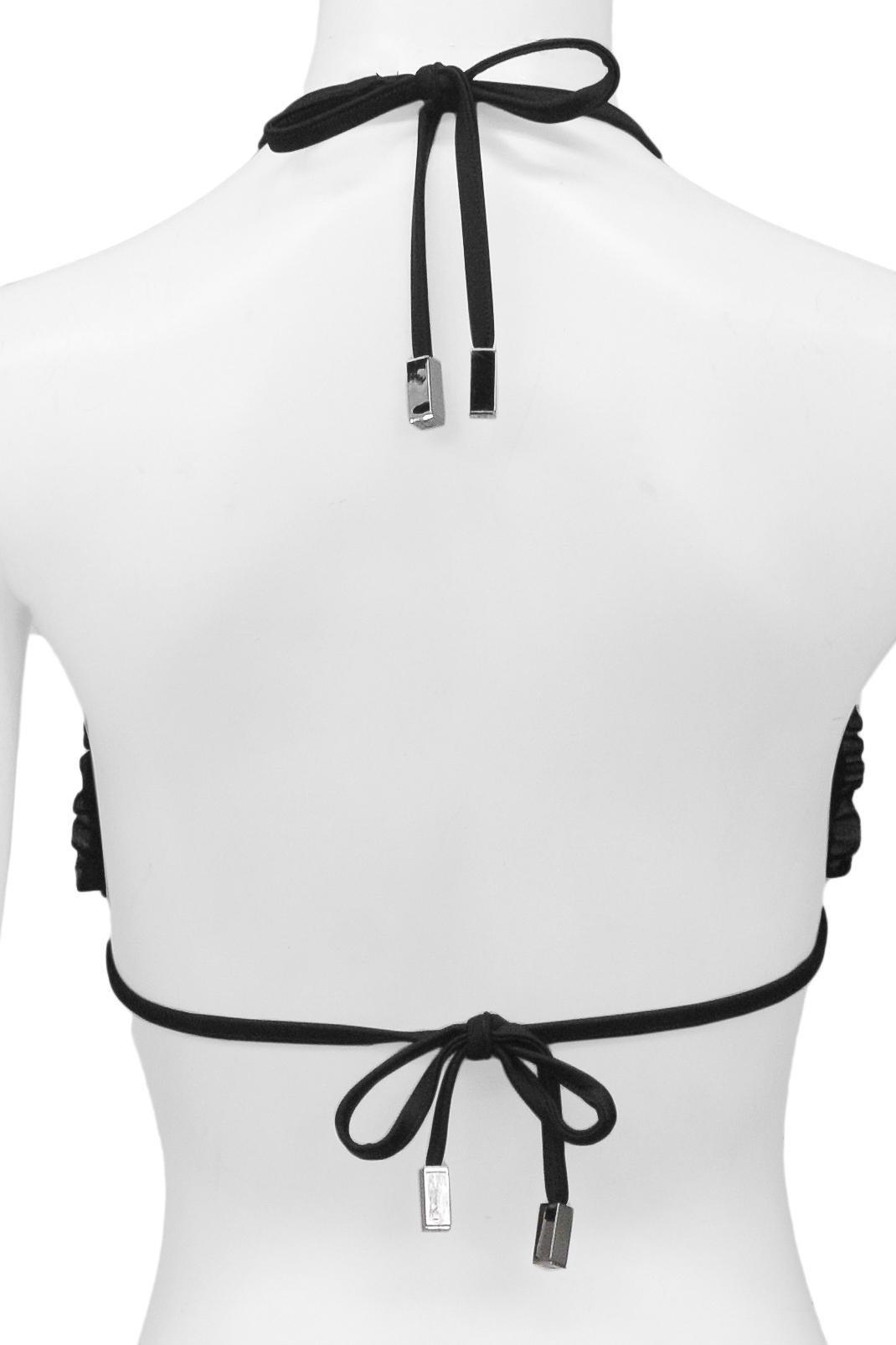black dior bikini