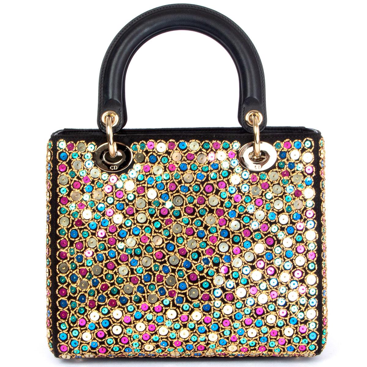 lady dior sequin bag