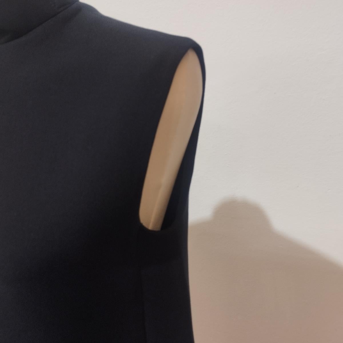 Christian Dior Vestido Corto Negro FR 34/ IT 38 1