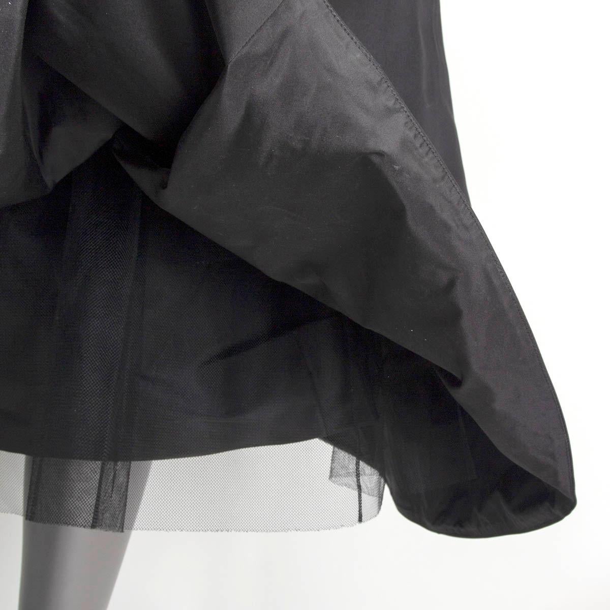 dior black strapless dress