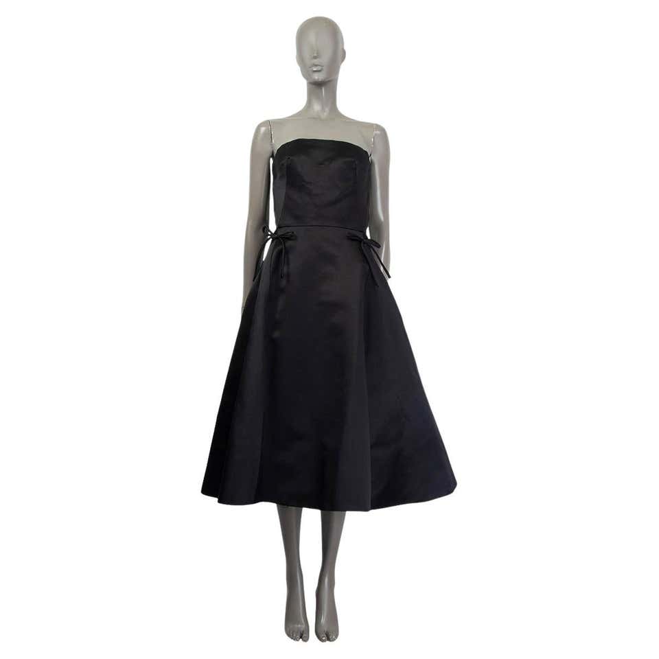 Christian Dior Haute Couture Black and White Dress, Betsy Bloomingdale ...