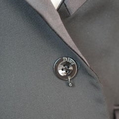Christian Dior Black Single Button Blazer