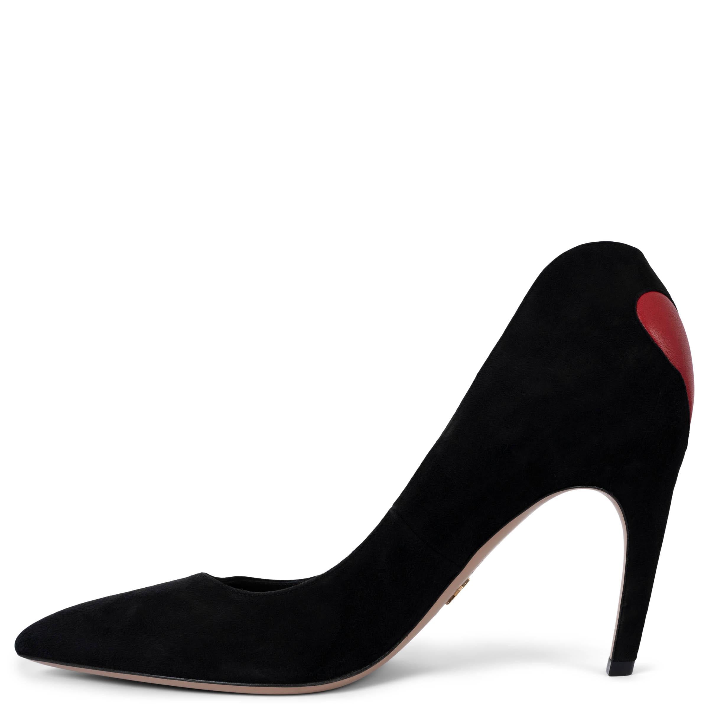 Noir CHRISTIAN DIOR daim noir 2017 DIORAMOUR Escarpins Chaussures 41 en vente