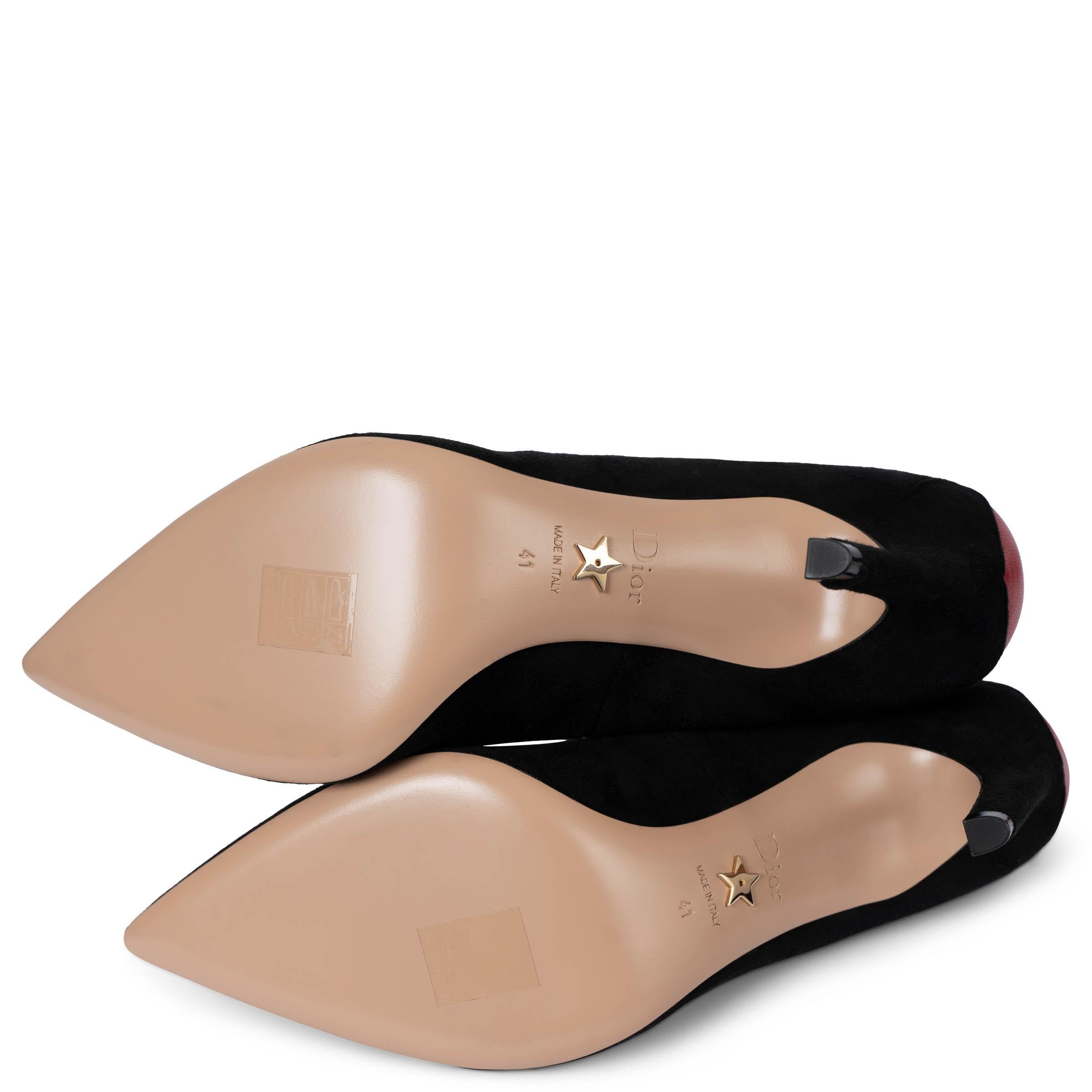 CHRISTIAN DIOR daim noir 2017 DIORAMOUR Escarpins Chaussures 41 en vente 3