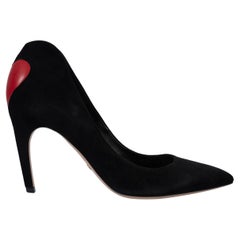 CHRISTIAN DIOR black suede 2017 DIORAMOUR Pumps Shoes 41