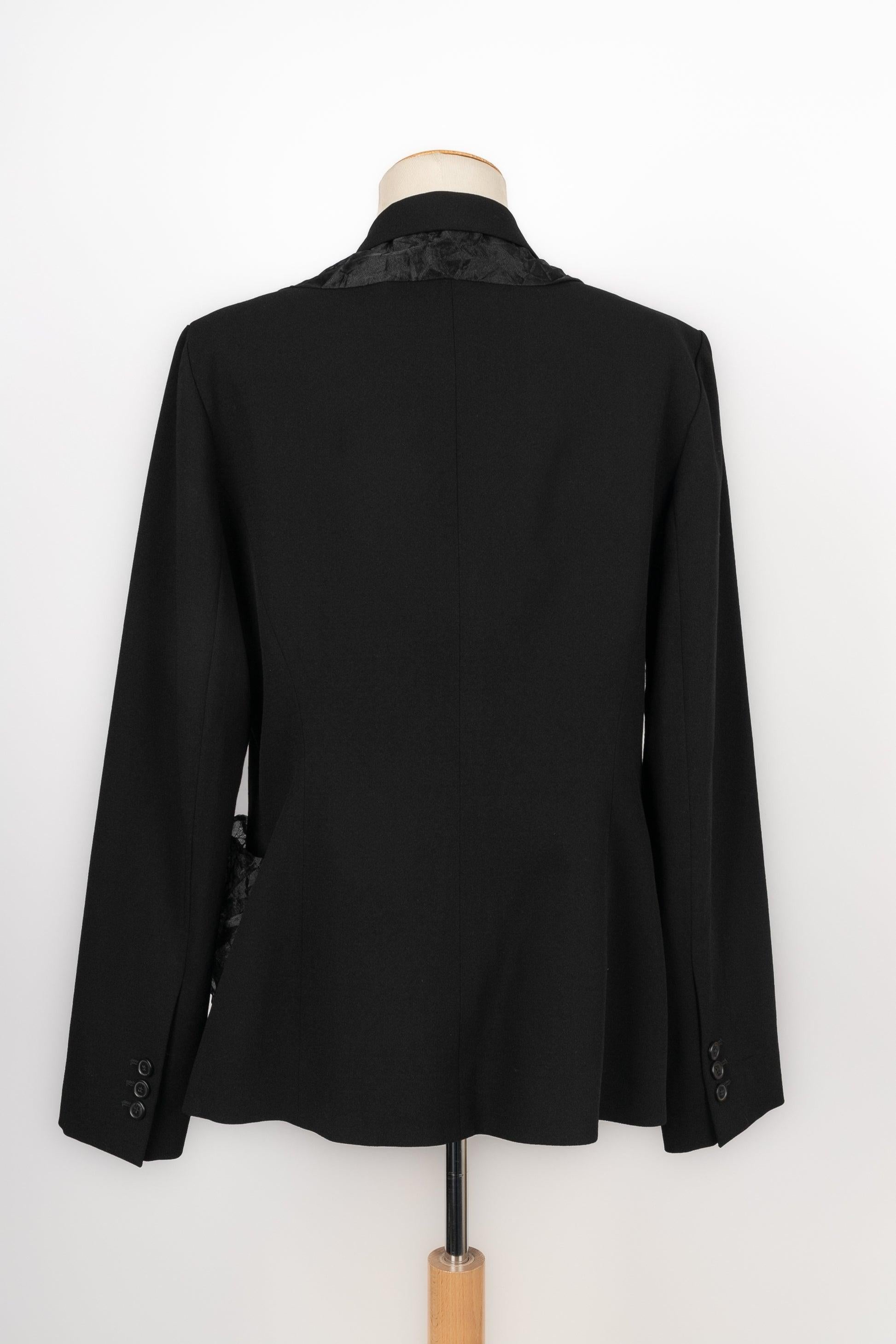 Women's Christian Dior Black Suit Jacket, 2006 For Sale