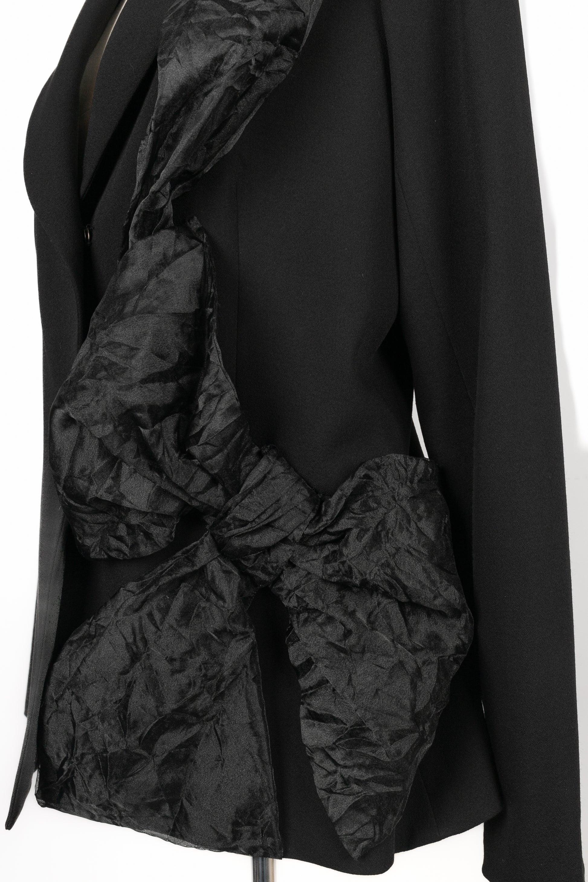 Christian Dior Black Suit Jacket, 2006 For Sale 2