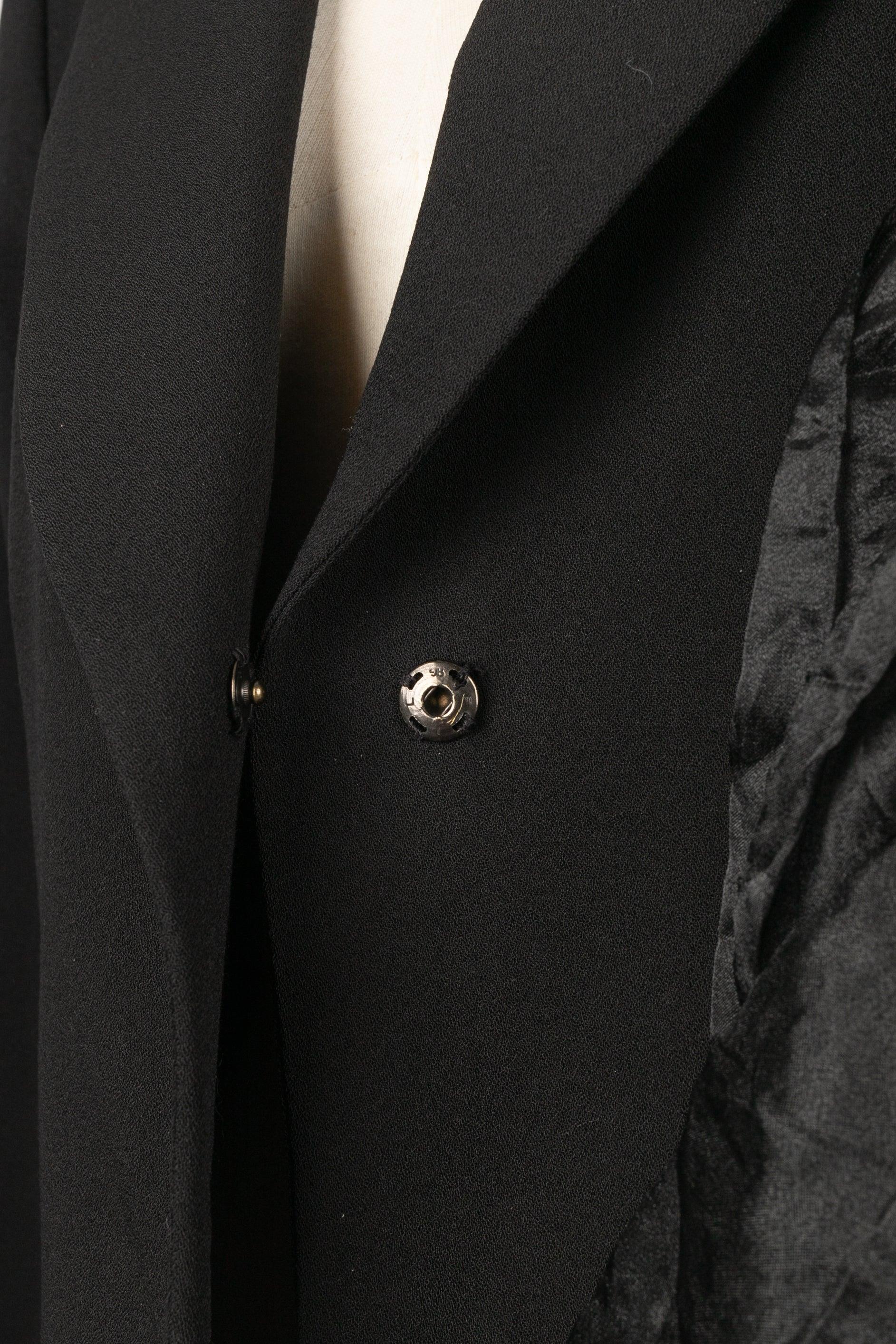 Christian Dior Black Suit Jacket, 2006 For Sale 3