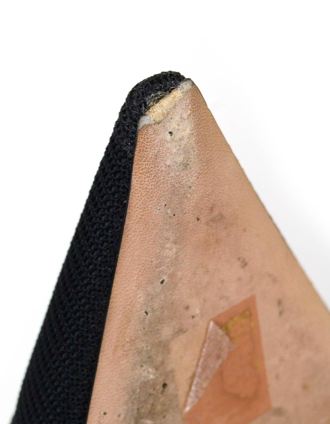 Women's Christian Dior Black Technical Canvas Ribbon J’ADIOR Slingback Pumps sz 39.5