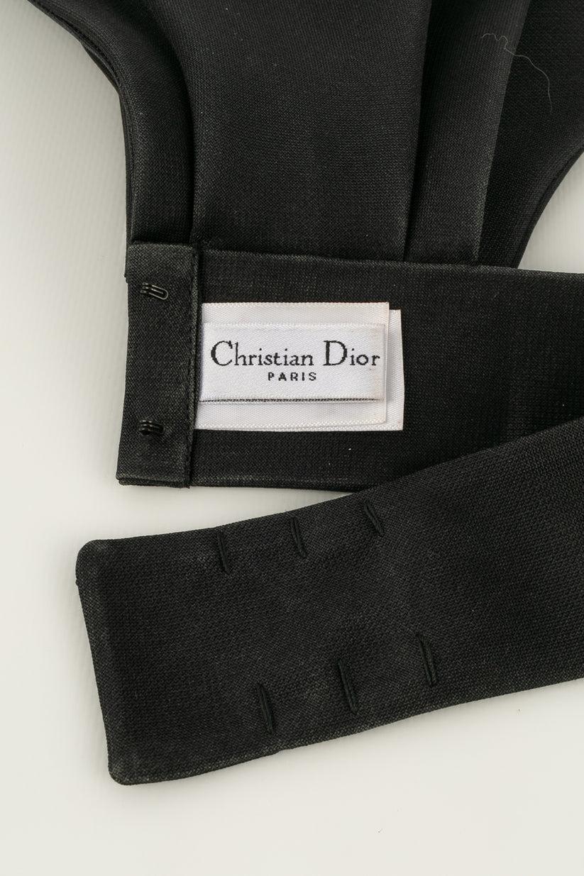 Christian Dior Black Tie in Silk 4