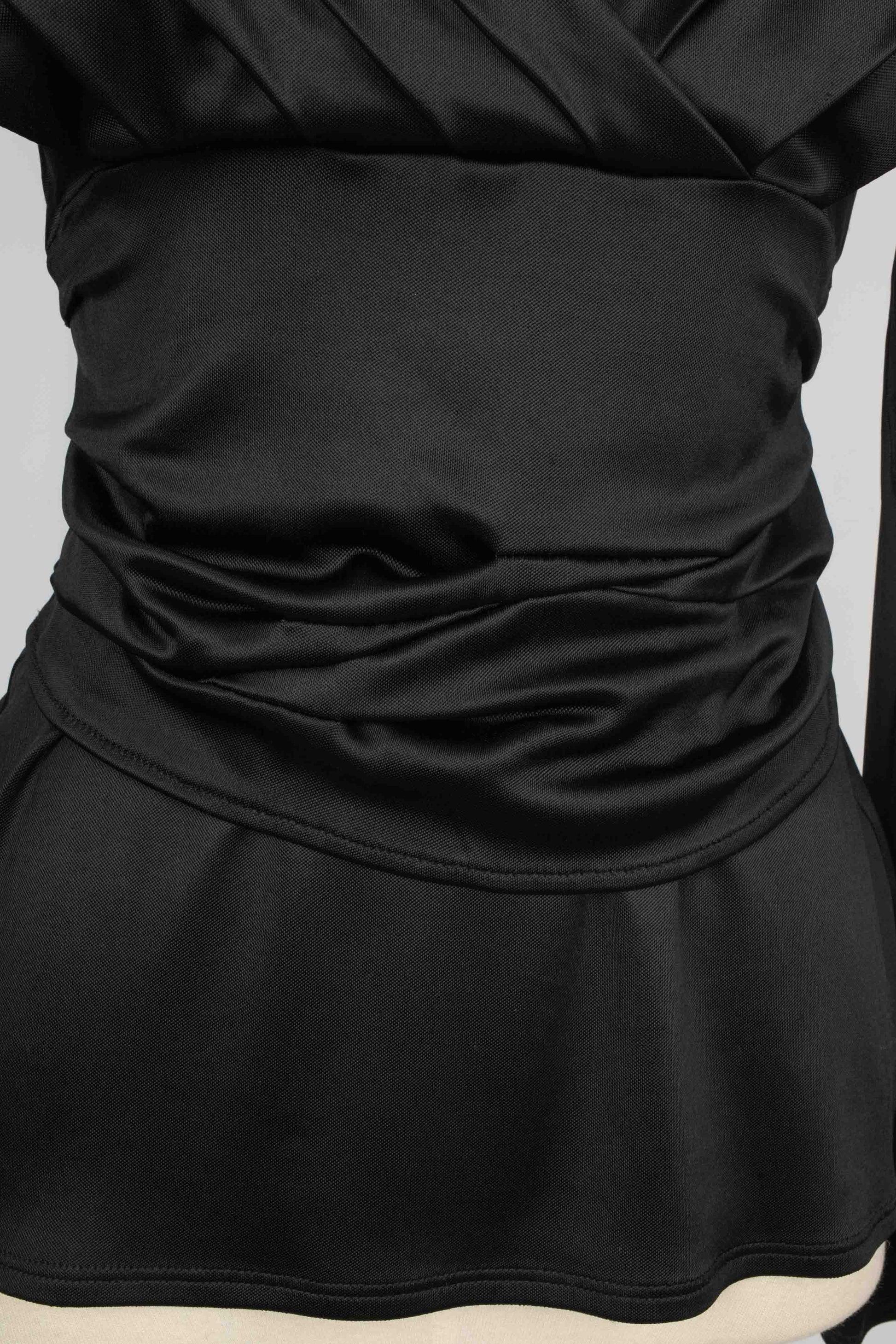 Christian Dior Black Top with Long Sleeves For Sale 2