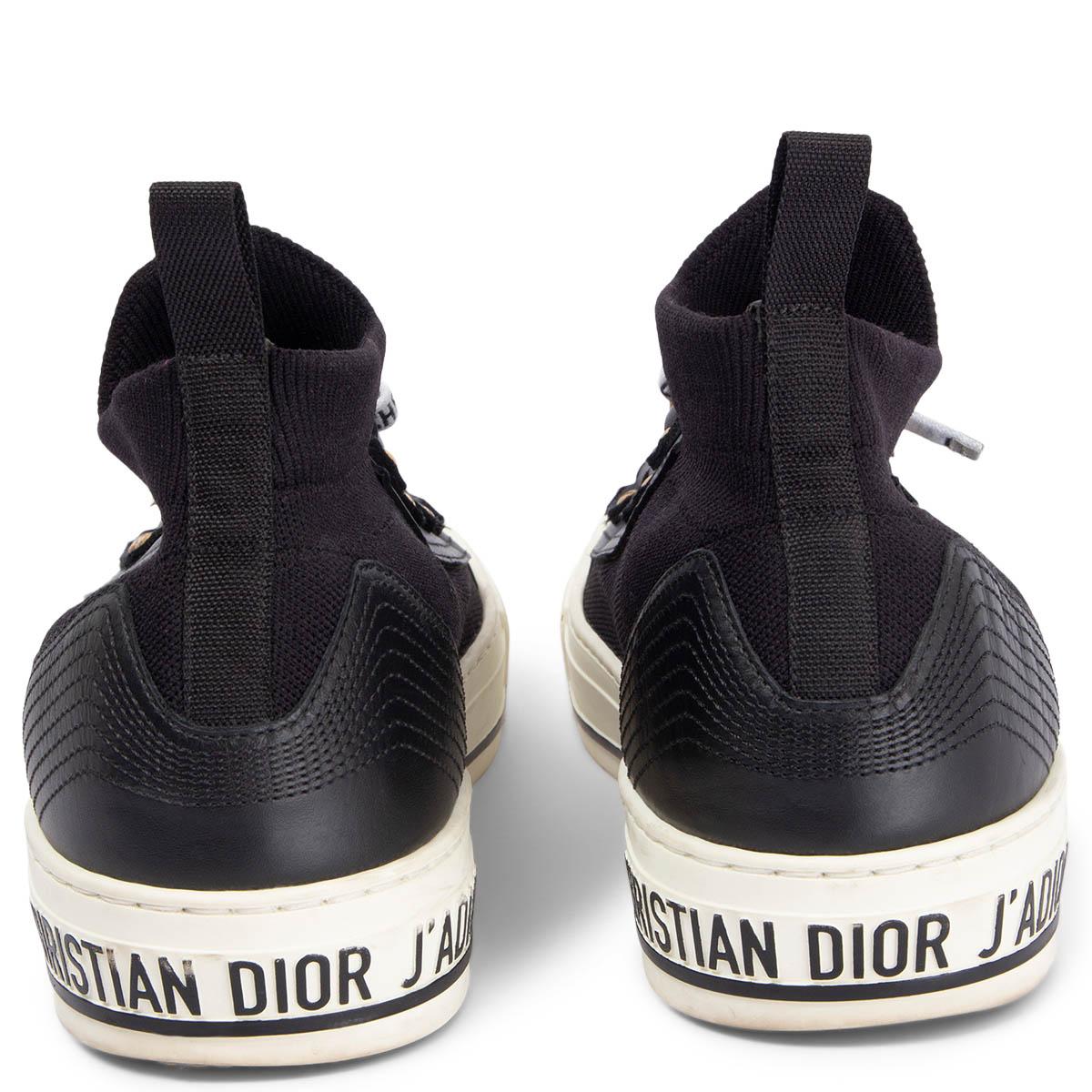black christian dior shoes