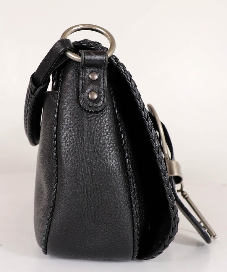 Black Dior Gaucho Saddle Crossbody Bag – Designer Revival