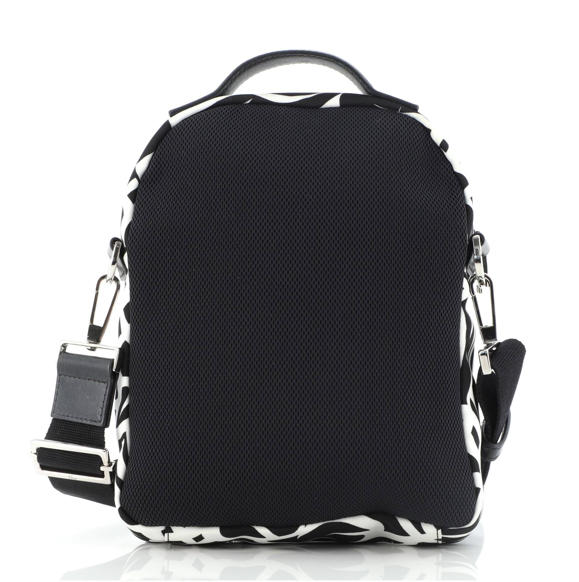 Christian Dior Black White Printed Nylon Mini Rider Shoulder Bag


68081MSC
