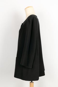 Christian Dior Black Wool and Silk Jacket