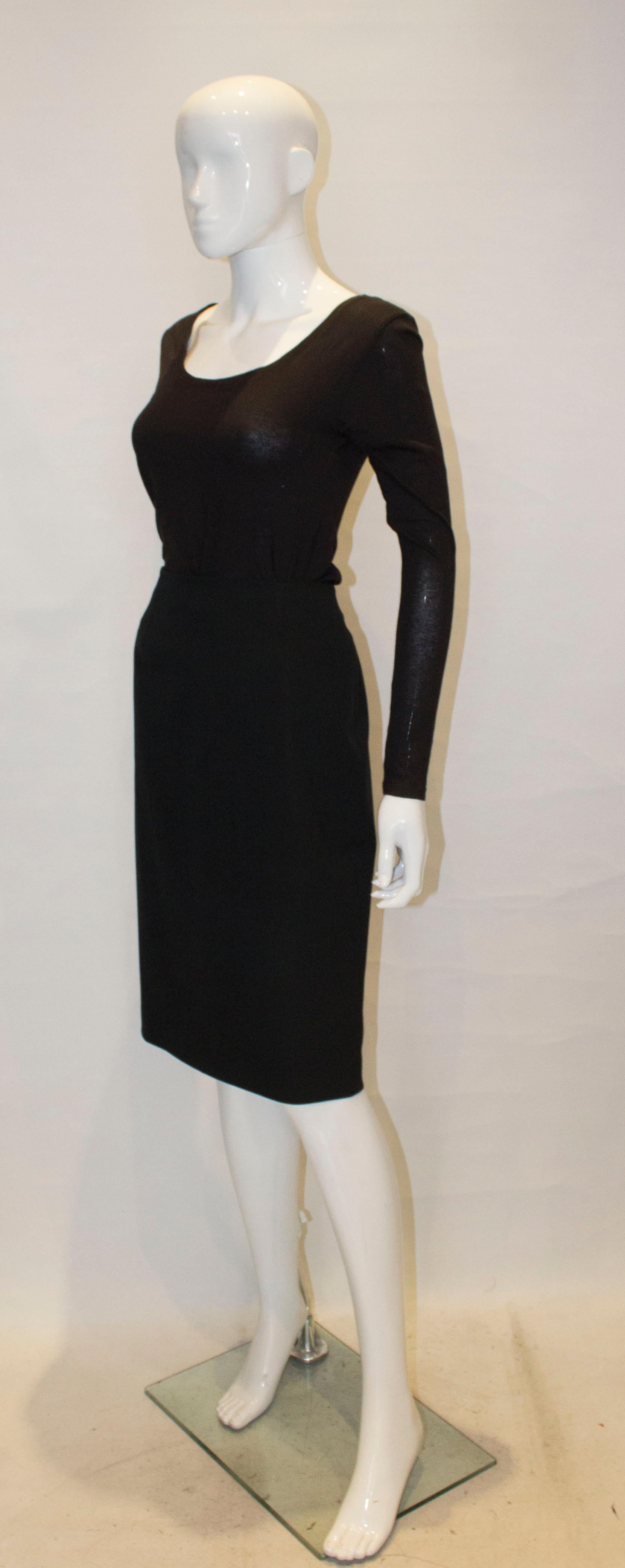 long black wool skirt