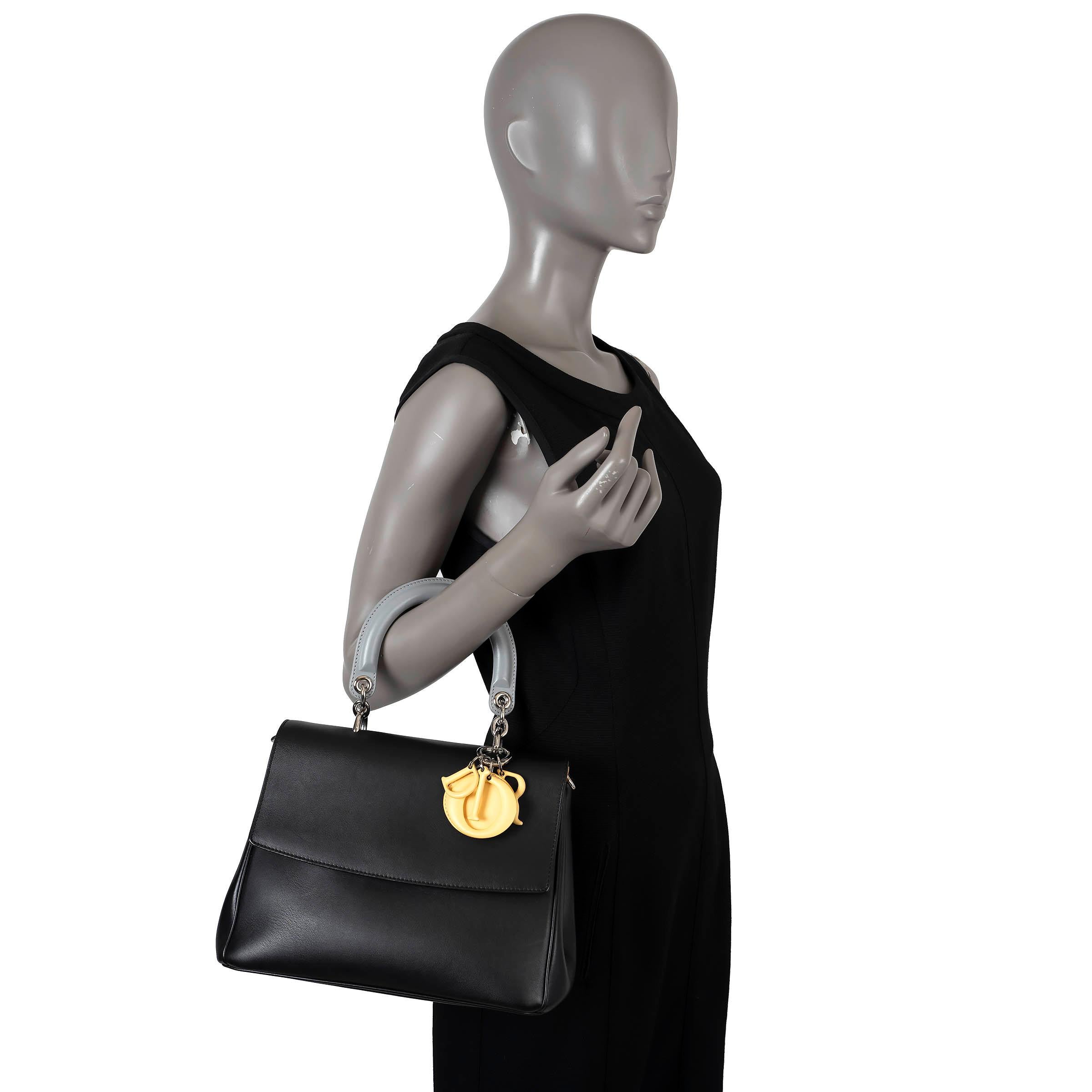 CHRISTIAN DIOR noir jaune gris 2015 BE DIOR SMALL Sac en vente 4
