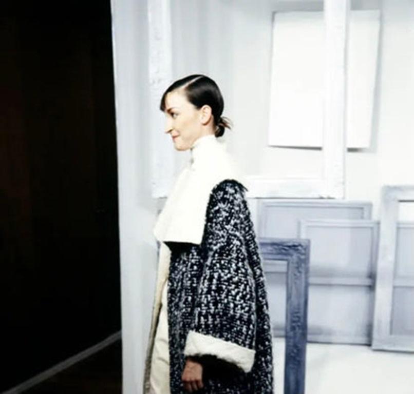 Christian Dior Blended Mohair and Wool Coat, 1999 For Sale 7