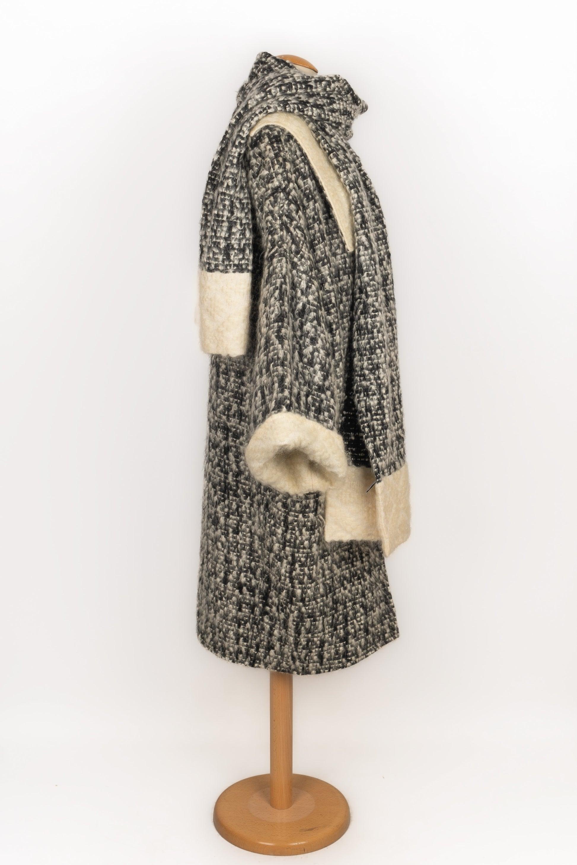 Women's Christian Dior Blended Mohair and Wool Coat, 1999 For Sale
