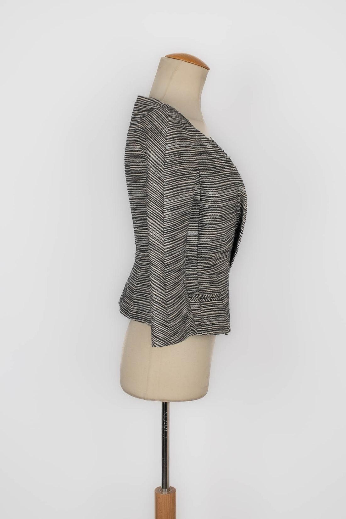 Christian Dior Blended Silk and Cotton Jacket, 2012 In Good Condition For Sale In SAINT-OUEN-SUR-SEINE, FR
