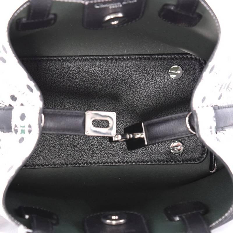 Women's or Men's Christian Dior Blossom Handbag Printed Leather Medium