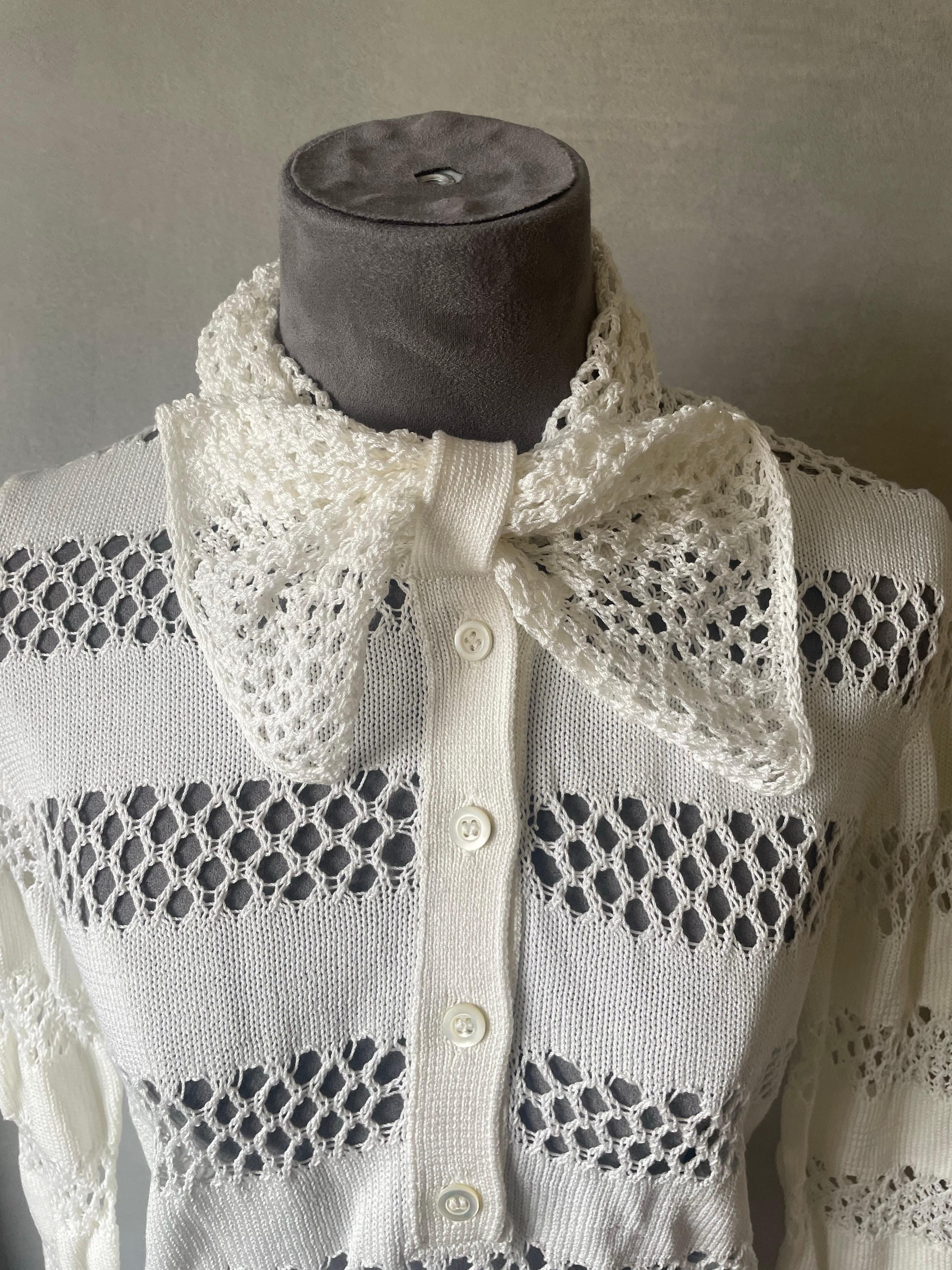 CHRISTIAN DIOR. Bluse perfekter Zustand im Zustand „Hervorragend“ im Angebot in CACHAN, FR